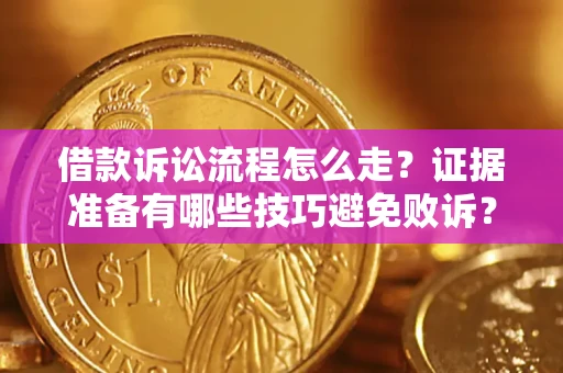 武汉借款诉讼流程怎么走？证据准备有哪些技巧避免败诉？
