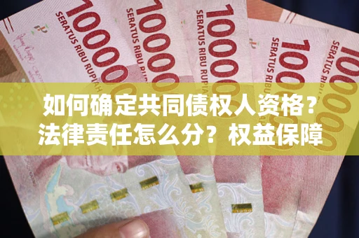 武汉如何确定共同债权人资格？法律责任怎么分？权益保障技巧揭秘！