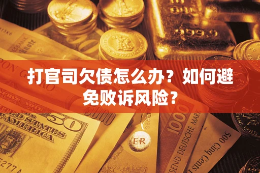 武汉打官司欠债怎么办？如何避免败诉风险？
