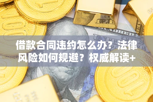 武汉借款合同违约怎么办？法律风险如何规避？权威解读+实用指南