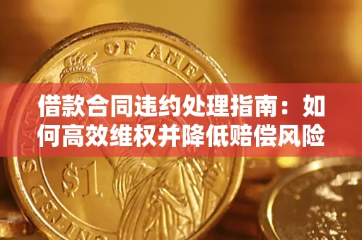 武汉借款合同违约处理指南：如何高效维权并降低赔偿风险？