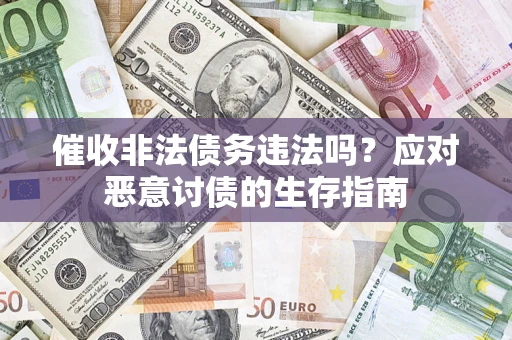 武汉催收非法债务违法吗？应对恶意讨债的生存指南